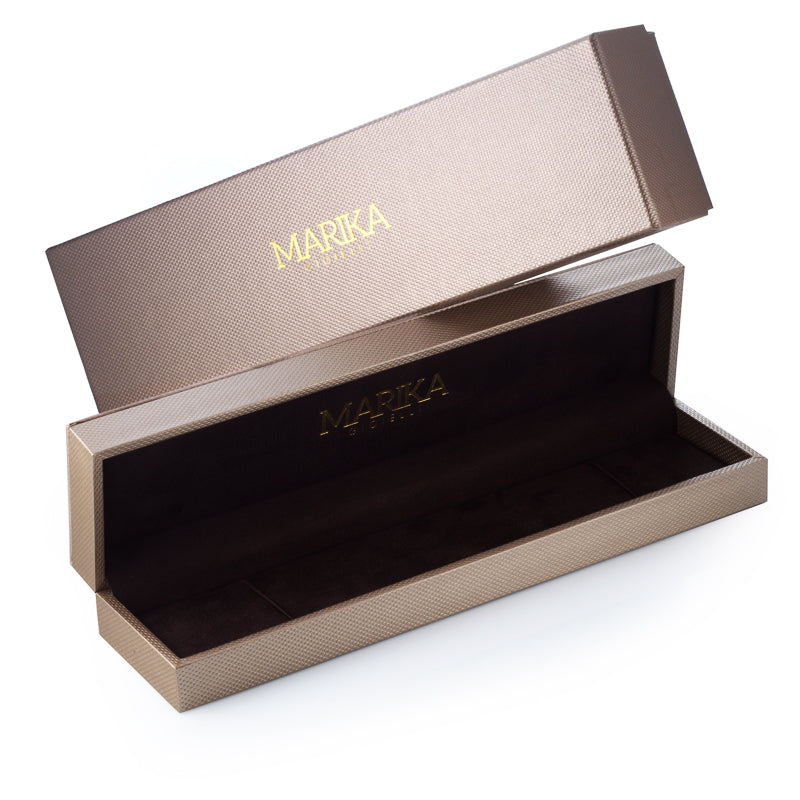 BRACCIALE TENNIS IN ORO BIANCO 18KT CON DIAMANTI E ZAFFIRI