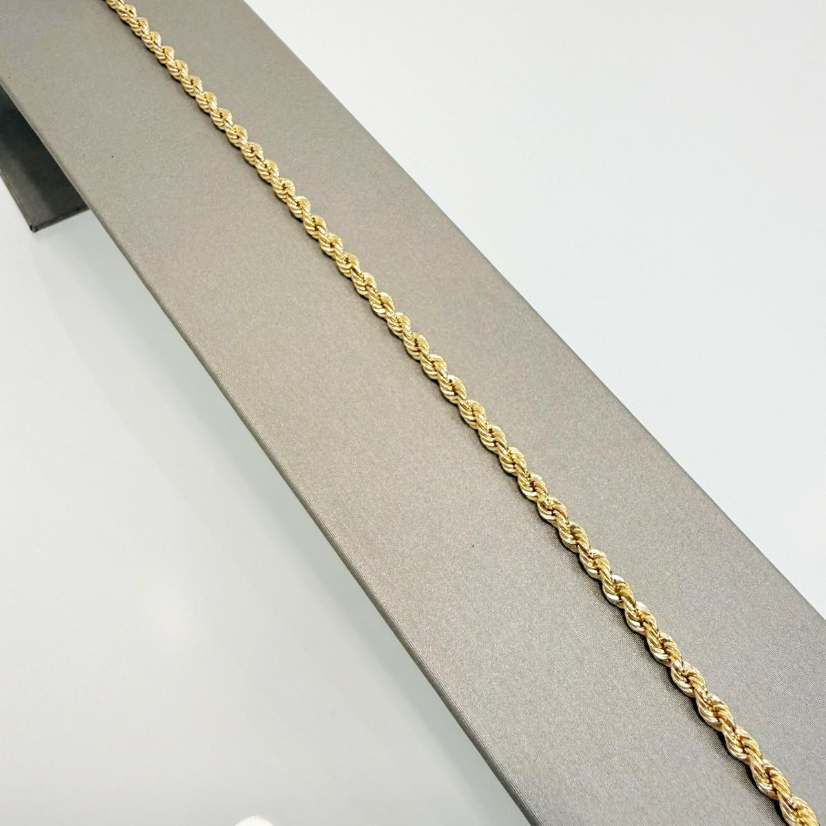 Bracciale in oro giallo 18KT (750) a maglia torchon