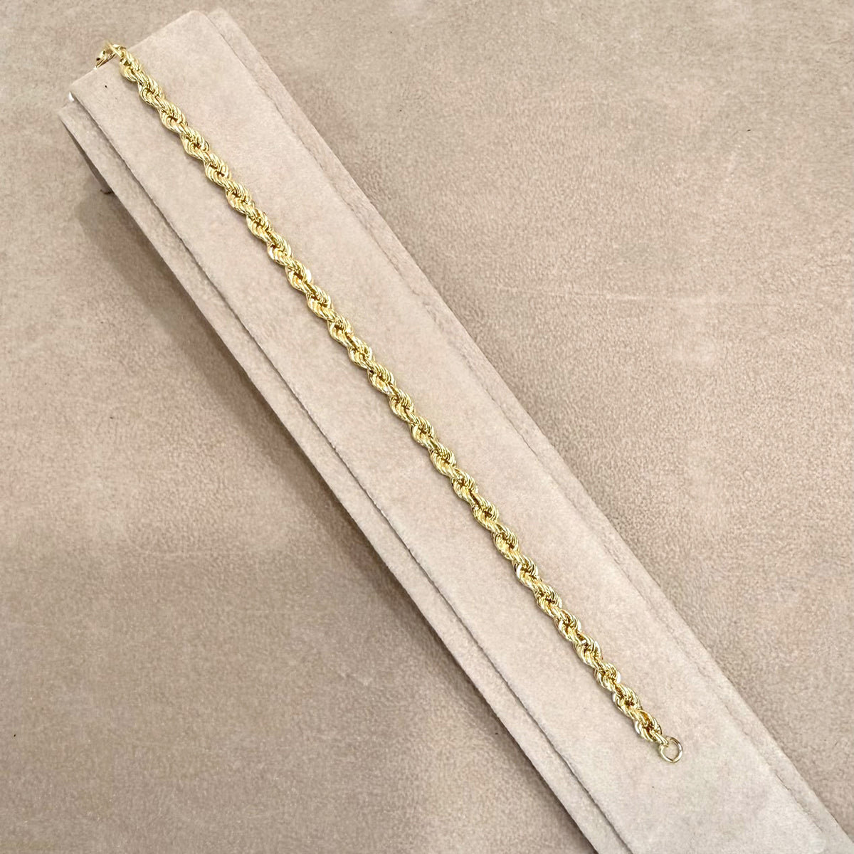 BRACCIALE TORCHON INTRECCIATO IN ORO GIALLO 18 KT