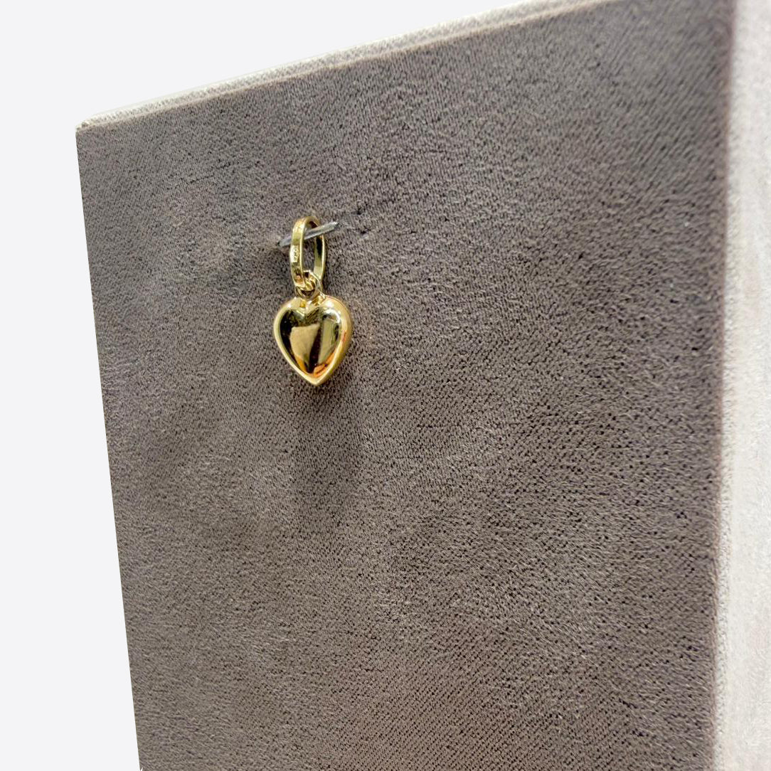 Ciondolo cuore da donna in oro giallo 18 Kt (750)