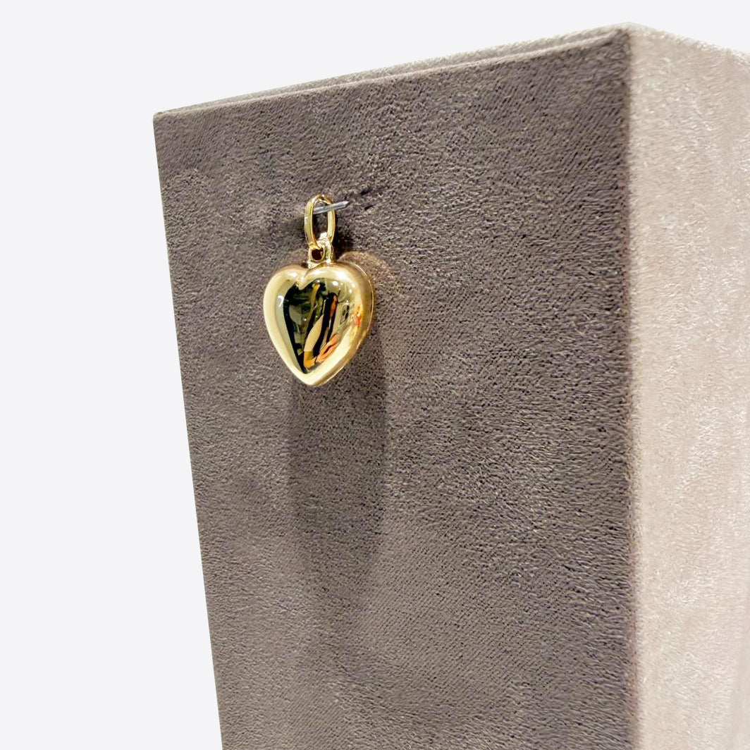 Ciondolo cuore da donna in oro giallo 18 Kt (750)