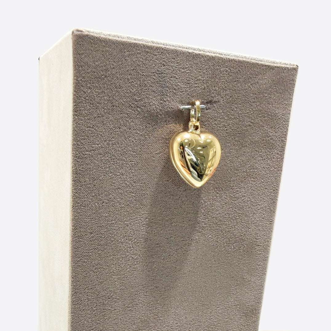 Ciondolo cuore da donna in oro giallo 18 Kt (750)