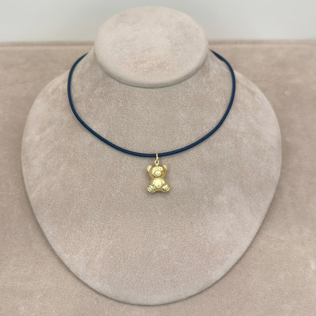 CIONDOLO ORSETTO IN ORO GIALLO 18 KT (750)