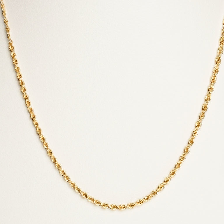 Collana torchon in oro giallo 18 KT (750)