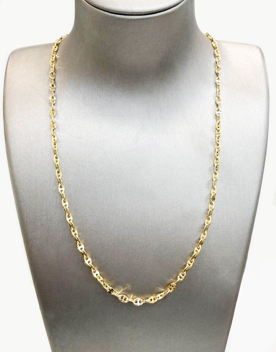 Collana a Maglia Marina in Oro Giallo 18 KT (750)
