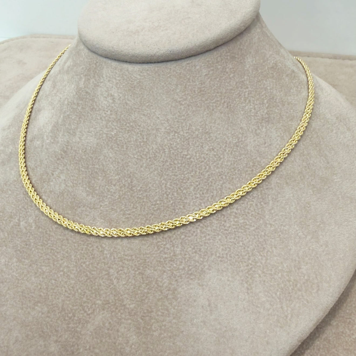 COLLANA IN ORO GIALLO 18 KT (750) MODELLO TORCHON