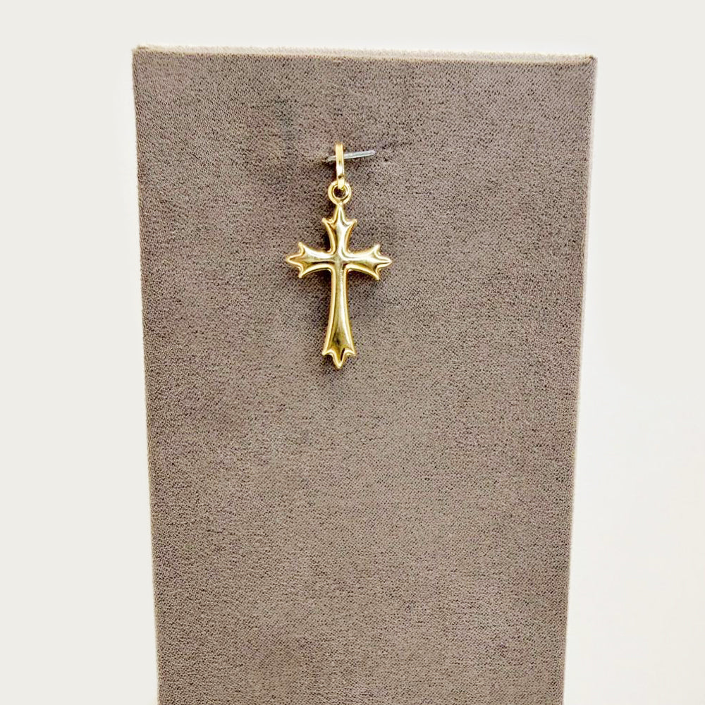 Ciondolo croce da uomo in oro giallo 18 Kt (750)