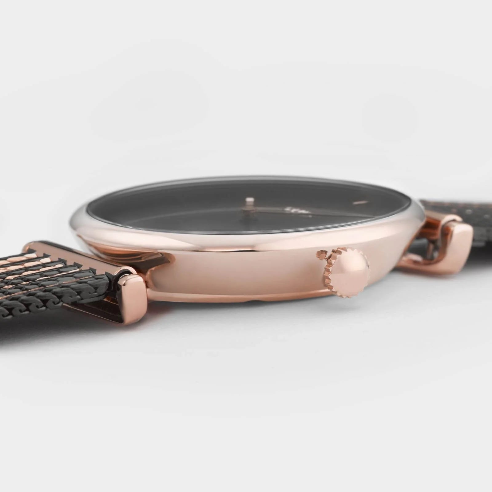 CLUSE TRIOMPHE MESH WATCH ROSE GOLD - BLACK |33MM|
