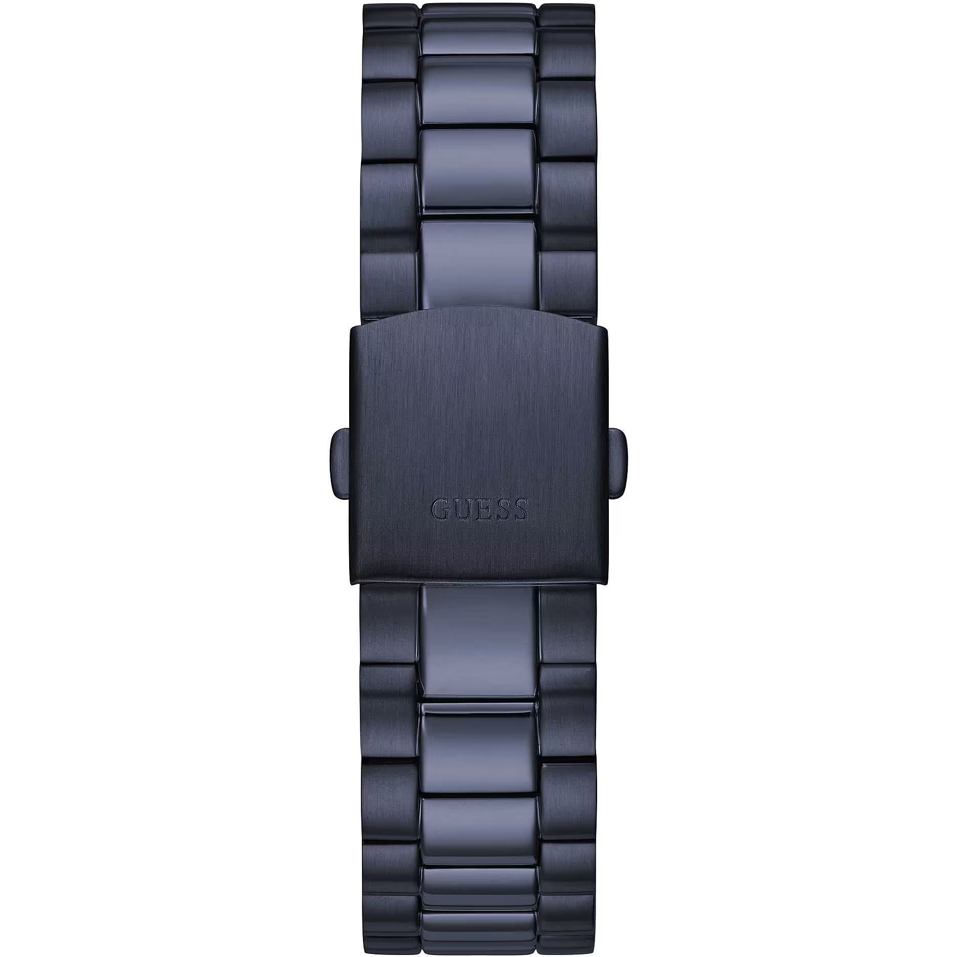 GUESS CONNOISSEUR BLUE DAYDATE WATCH |42MM|
