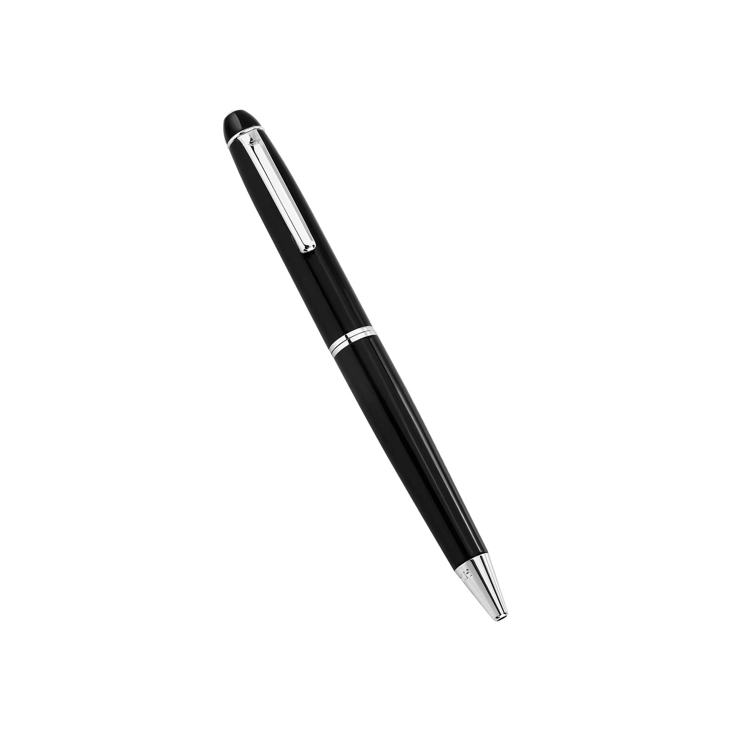 PHILIP WATCH WRITING INSTRUMENT BLACK & SILVER BALLPOINT PEN