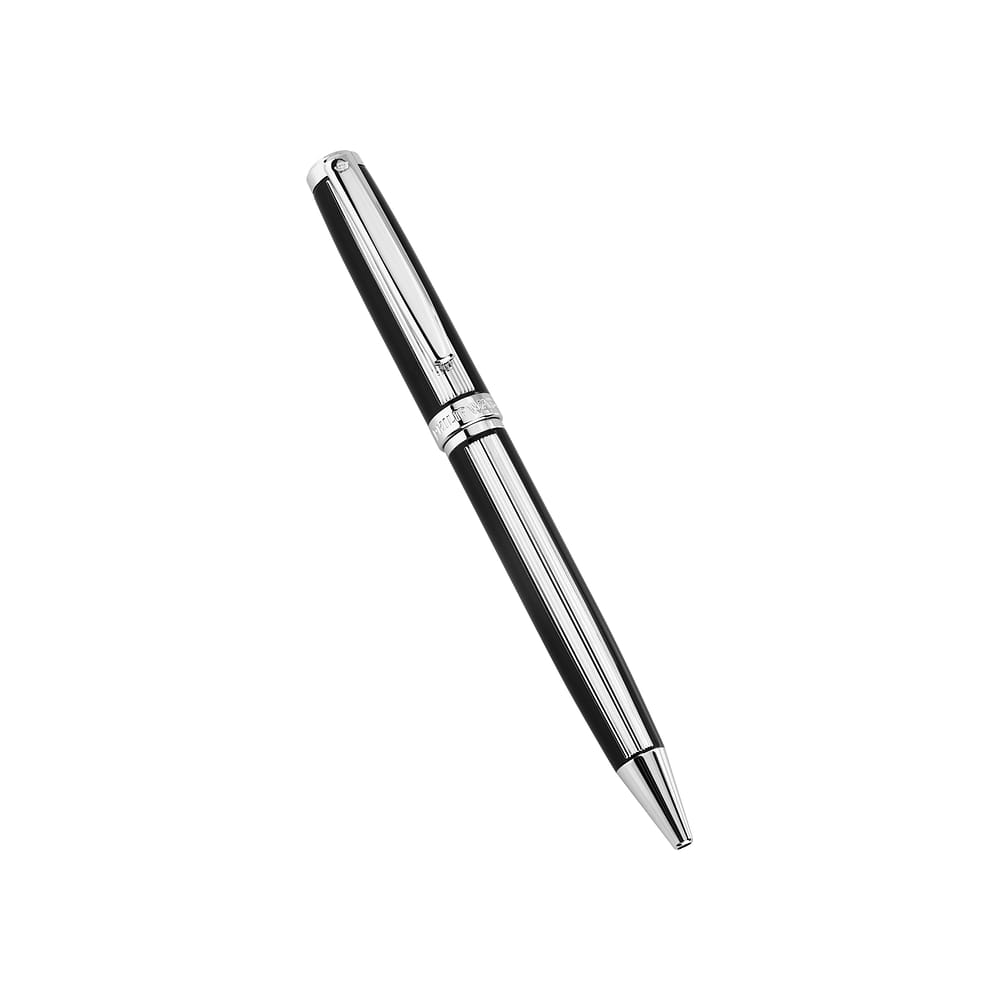 PHILIP WATCH WRITING INSTRUMENT BLACK & SILVER BALLPOINT PEN