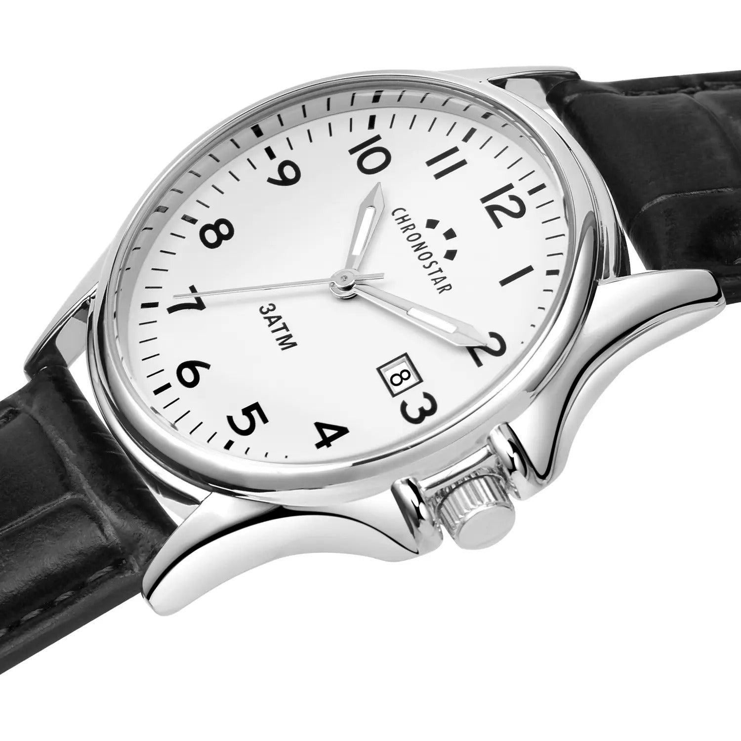 OROLOGIO CHRONOSTAR VINTAGE WHITE DIAL |42.5MM|