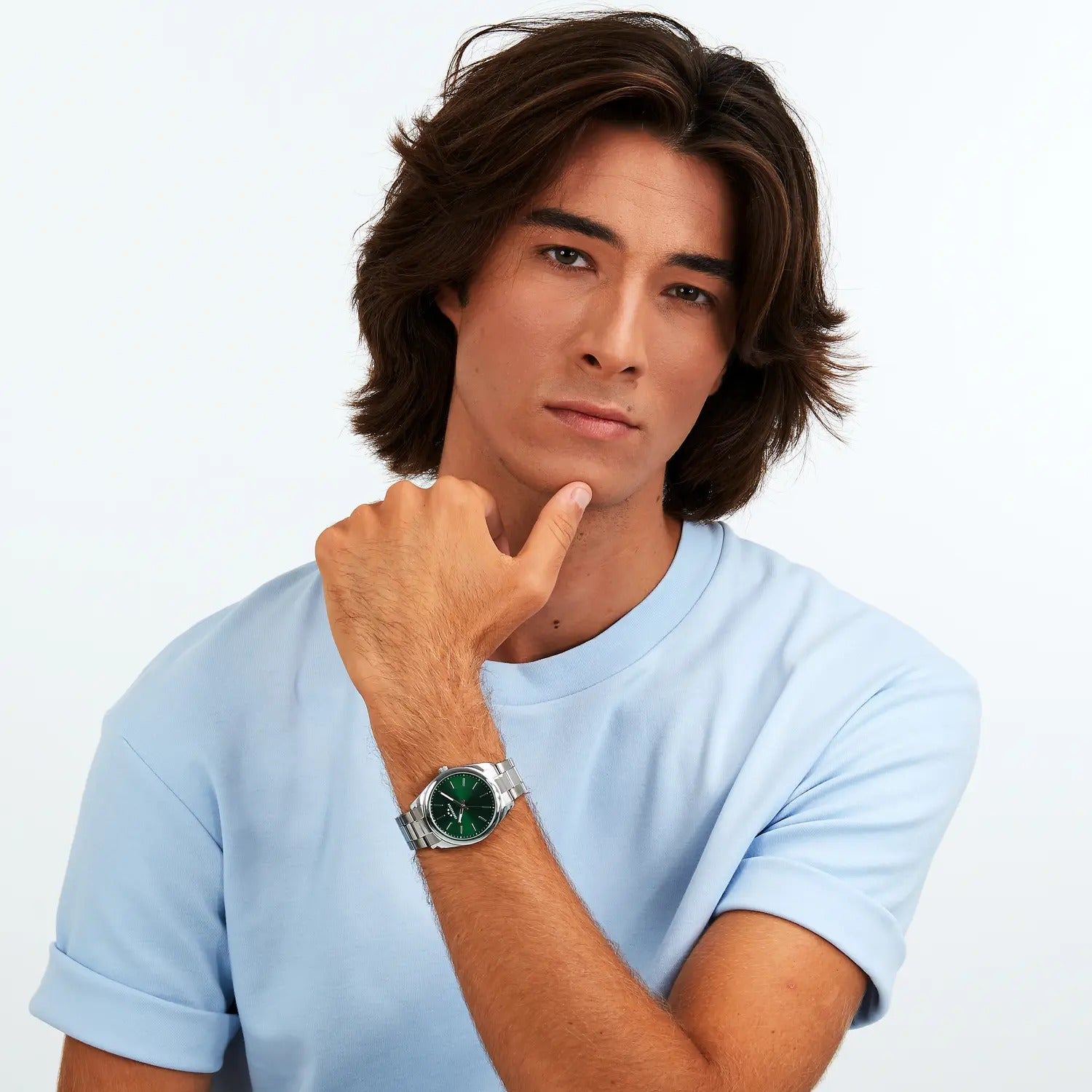 OROLOGIO CHRONOSTAR TIMELESS GREEN DIAL |39MM|