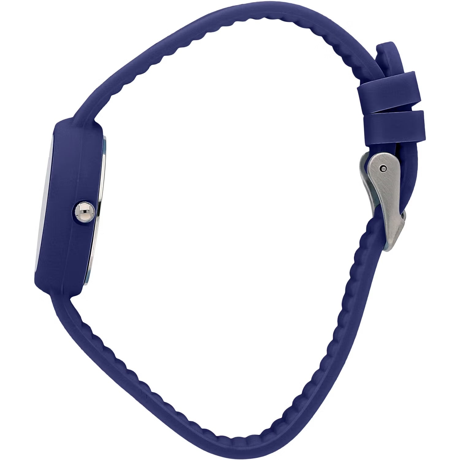 B&G SOFT BLUE WHITE DIAL SILICON WATCH |30MM|