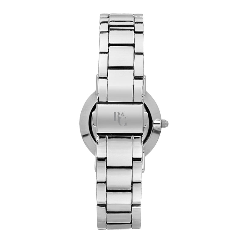 B&G PREPPY SILVER DIAL WATCH |32.5MM|