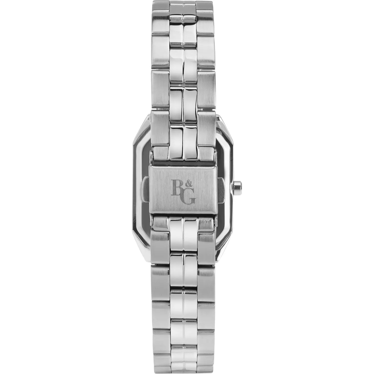 B&G GLAMOR WHITE DIAL WATCH |36.5X24.4MM|