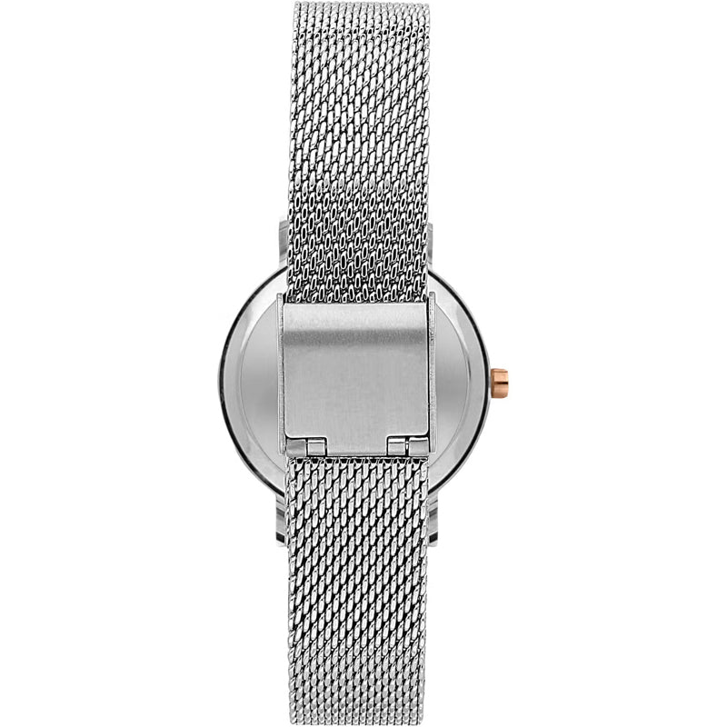 B&G METROPOL MESH WHITE DIAL WATCH |30MM|