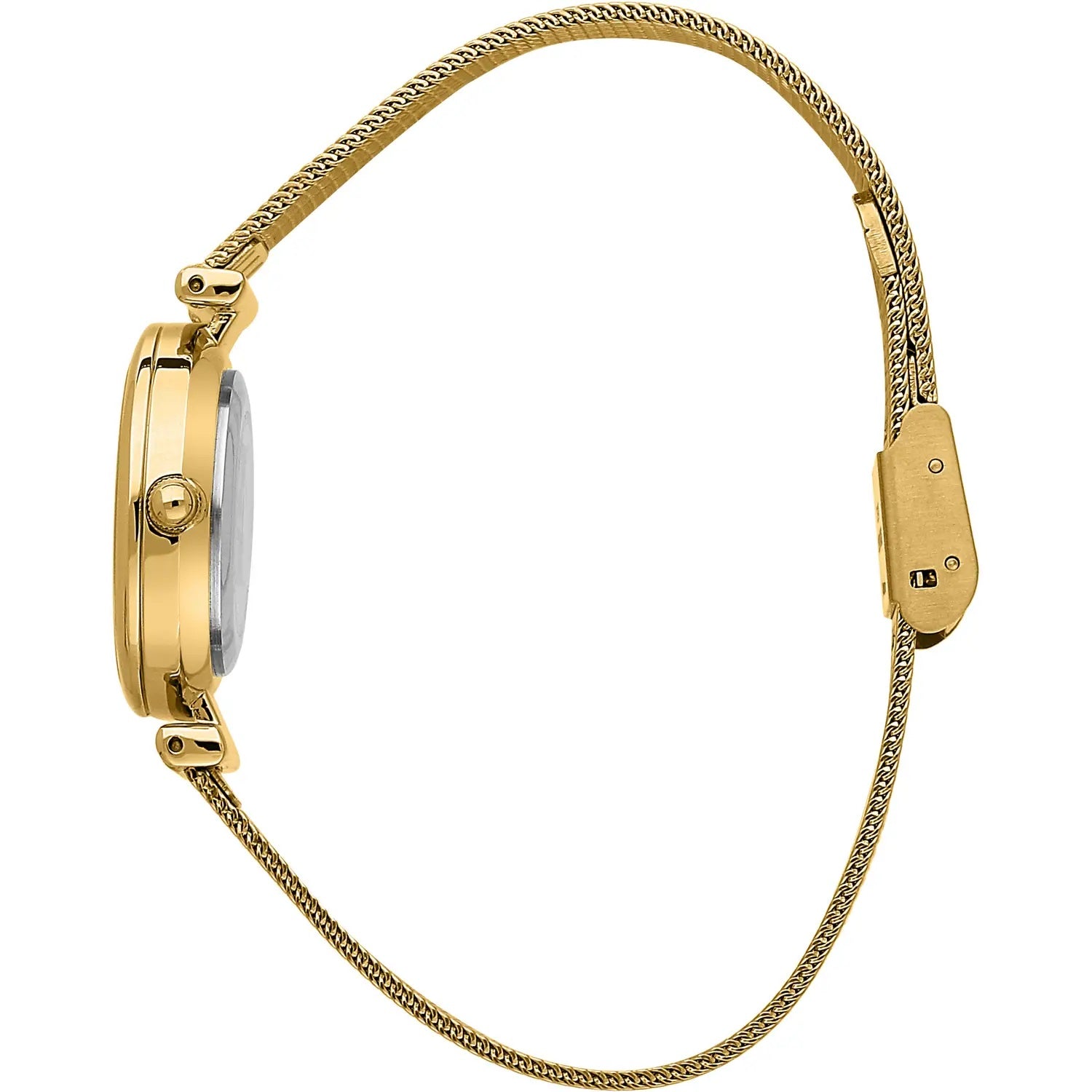 B&G BELLE MESH GOLD WHITE DIAL |28MM|