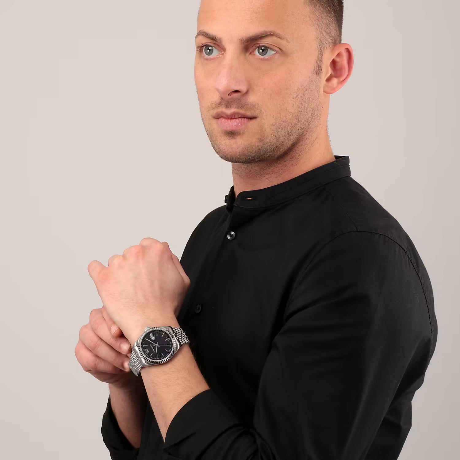 PHILIP WATCH CARIBE WATCH |39MM| BLACK DIAL