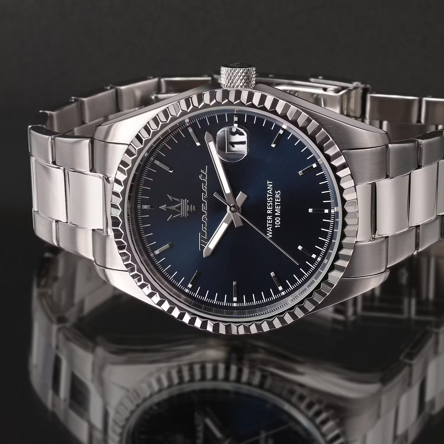 OROLOGIO MASERATI COMPETIZIONE BLUE DIAL |43MM|