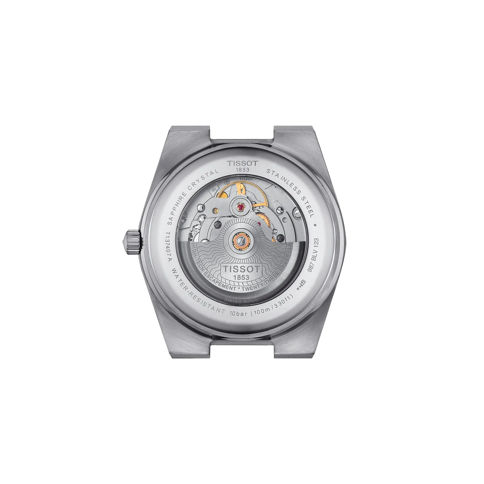 TISSOT PRX POWERMATIC 80 ICE BLUE GRADIENT WATCH | 40MM |